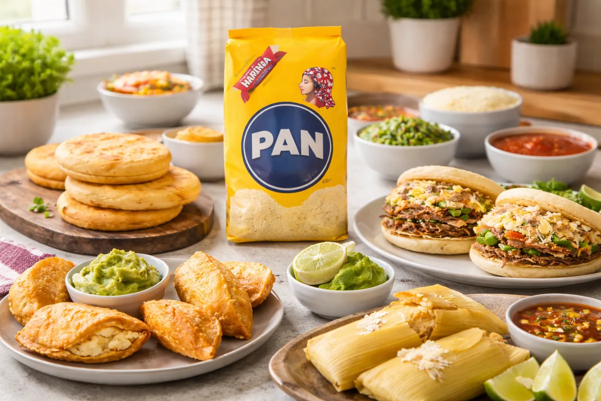 Comment utiliser la farine Harina Pan pour des recettes de cuisine latino-américaine